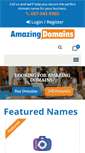 Mobile Screenshot of amazingdomains.com